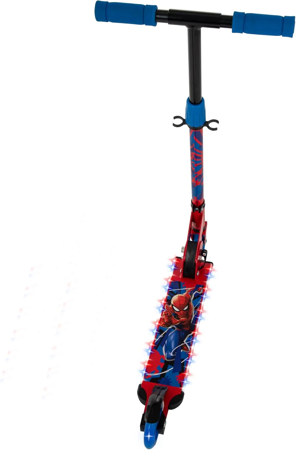 Huffy Marvel Spider-Man Electro Light Inline Scooter with LED Lights - Red - Image 2