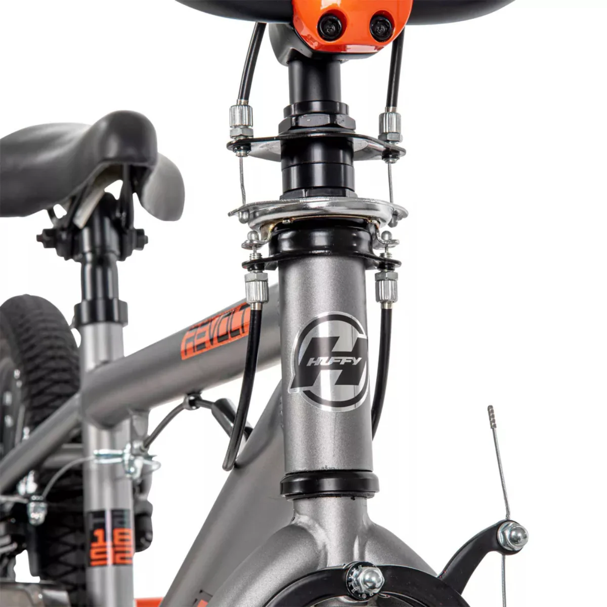 Huffy Revolt 20" Kid's Bike - Gray - Image 5