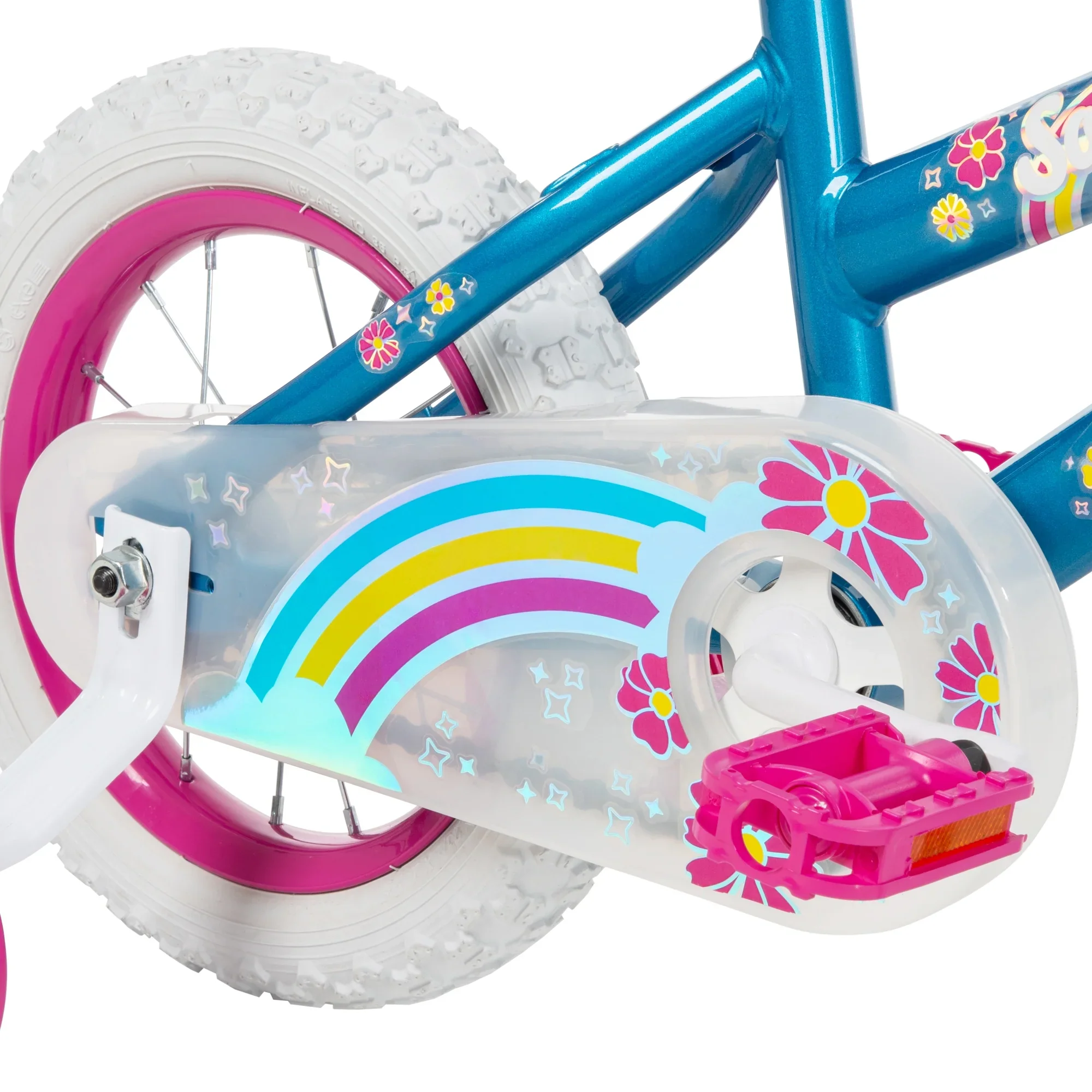 Huffy So Sweet Girls' 12-inch Kids' Bicycle - Pink - Image 2