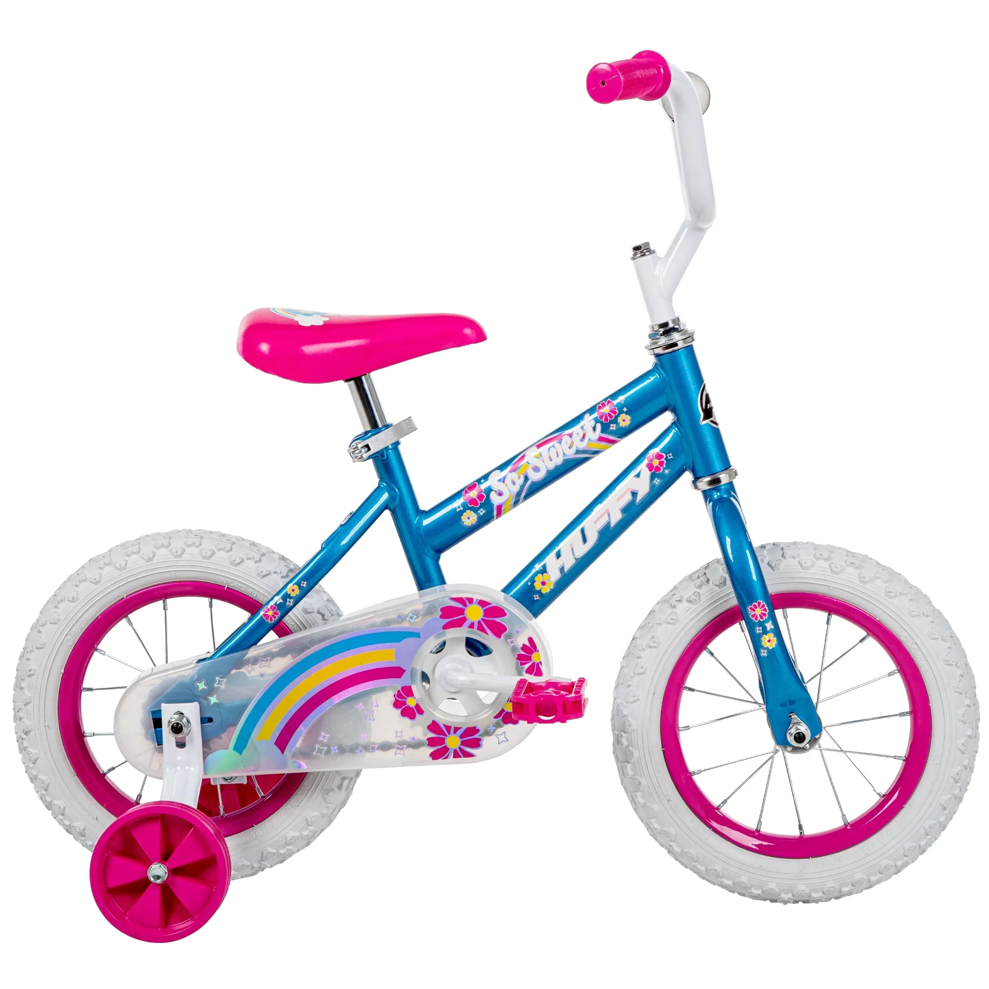 Huffy So Sweet Girls' 12-inch Kids' Bicycle - Pink - Image 6