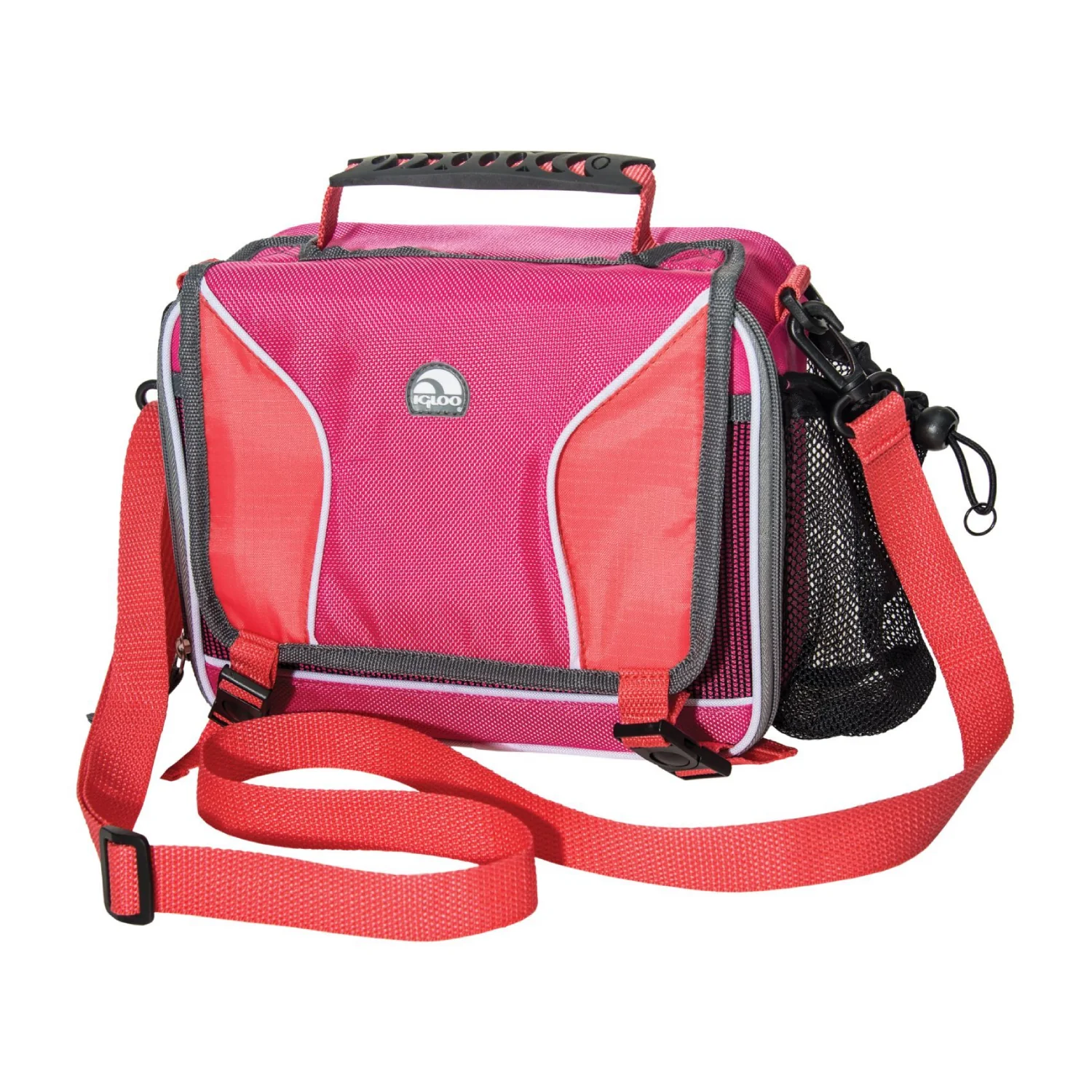 Igloo Insulated Messenger Style Lunch Bag - Pink