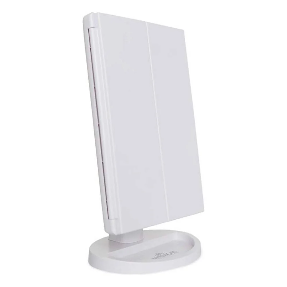 Impressions Vanity Trifold Makeup Mirror with LED Light - Image 2