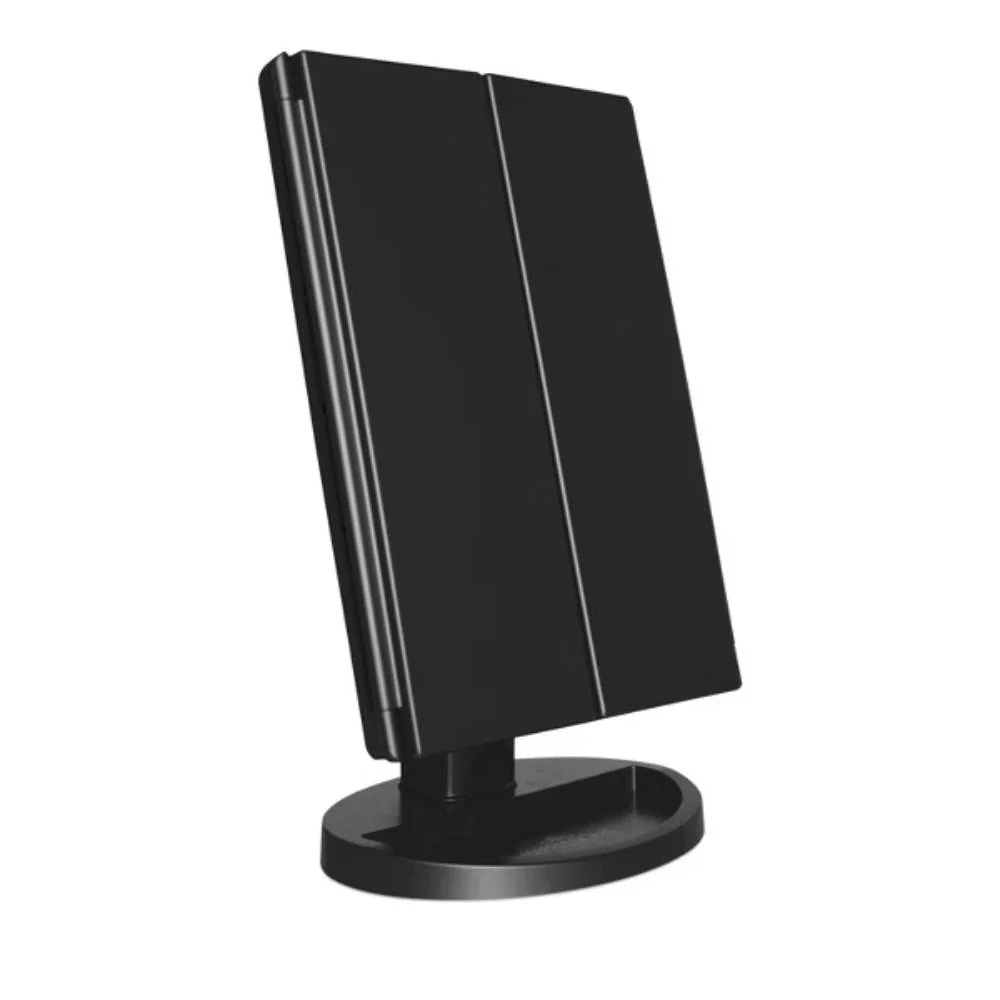 Impressions Vanity Trifold Makeup Mirror with LED Light - Image 4