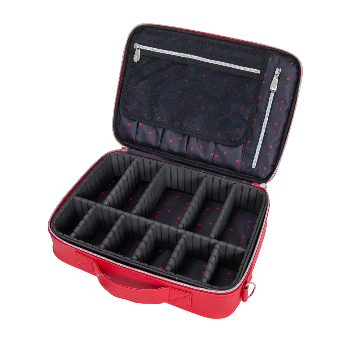 Impressions Vanity Disney Makeup Organizer Bag - Red/Black - Image 2