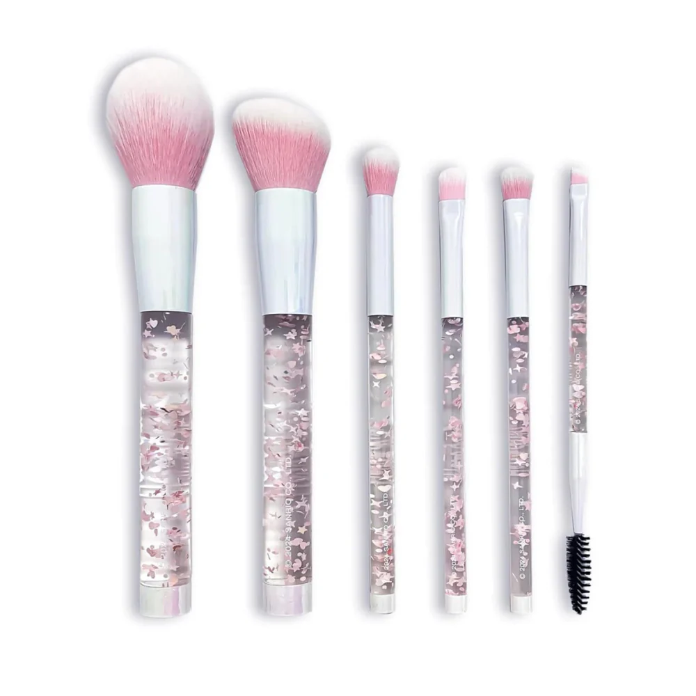 Impressions Vanity X Hello Kitty Makeup Brush Set with Holder Organizer (7 Pieces) - Image 2