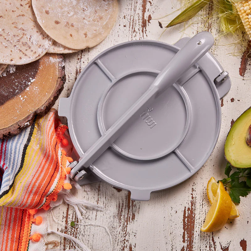 IMUSA 8" Tortilla Press - Gray - Image 4