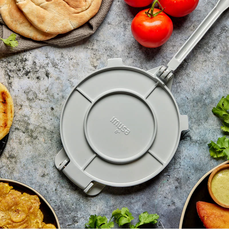 IMUSA 8" Tortilla Press - Gray - Image 5