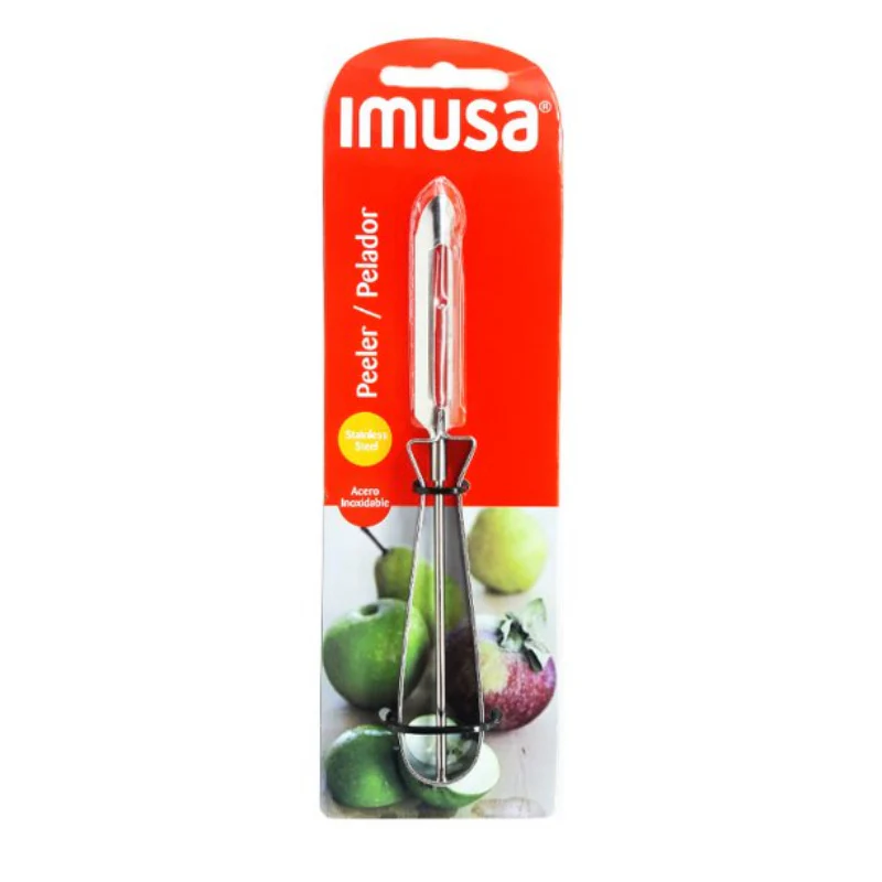 IMUSA 6" Vegetable Peeler - Silver - Image 2