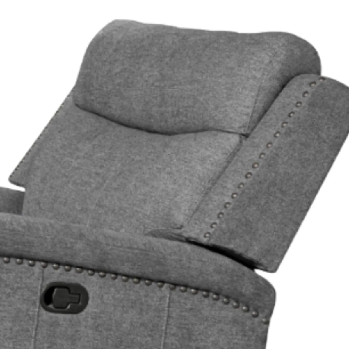 Ingram 42" Reclining Chair by Best Home - Gray - Image 2