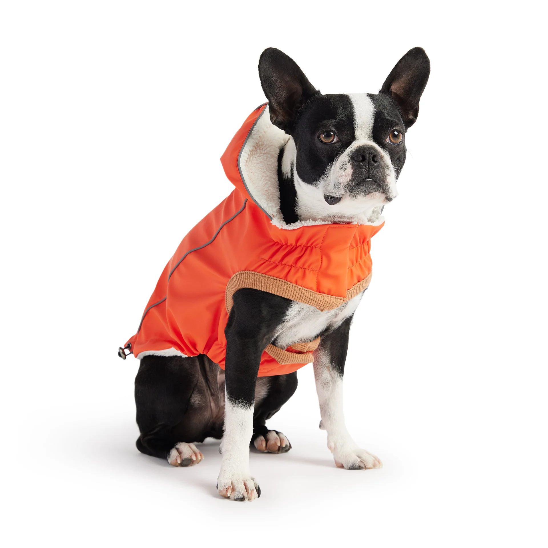 Insulated Raincoat - Orange - Image 2
