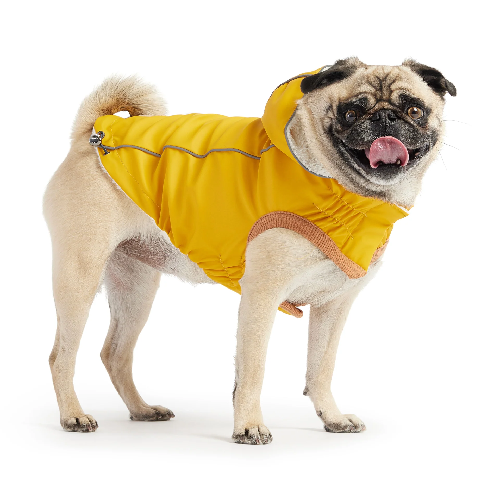 Insulated Raincoat - Yellow - Image 2