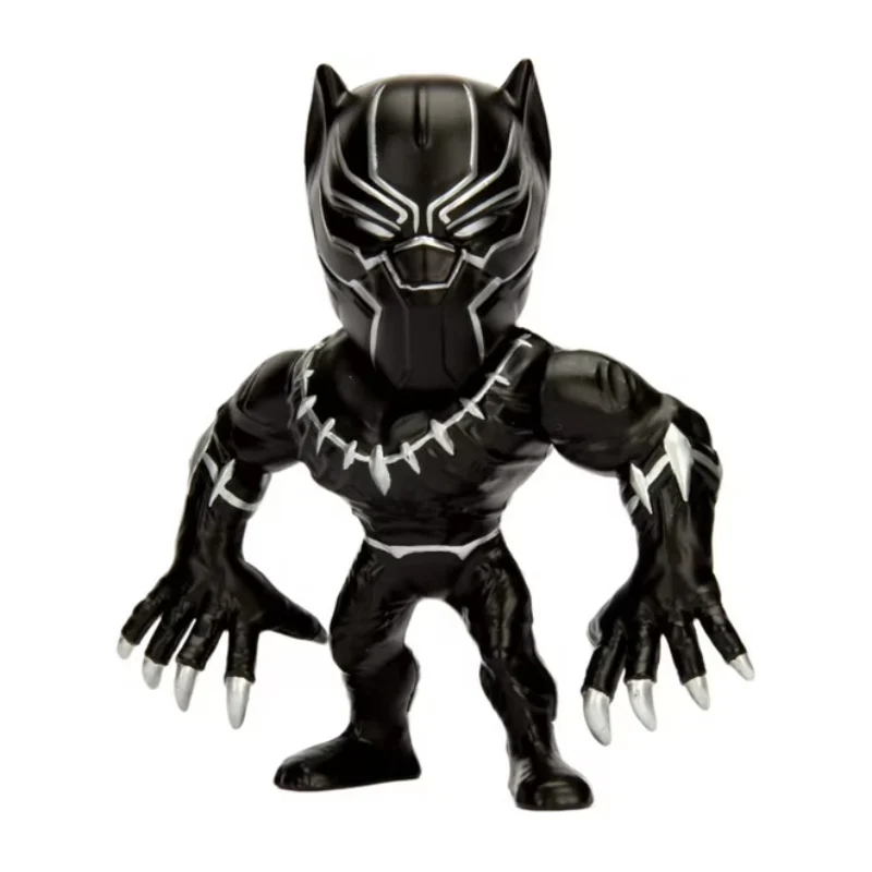 Jada Toys Metalfigs 4" Marvel Avengers Black Panther Action Figure - Black