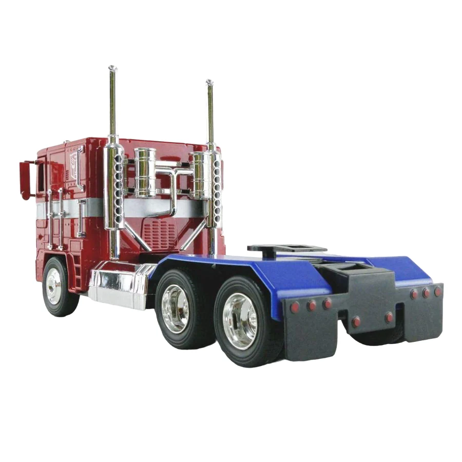 Jada Toys Transformers G1 Optimus Prime Truck with Robot Truck - Image 4