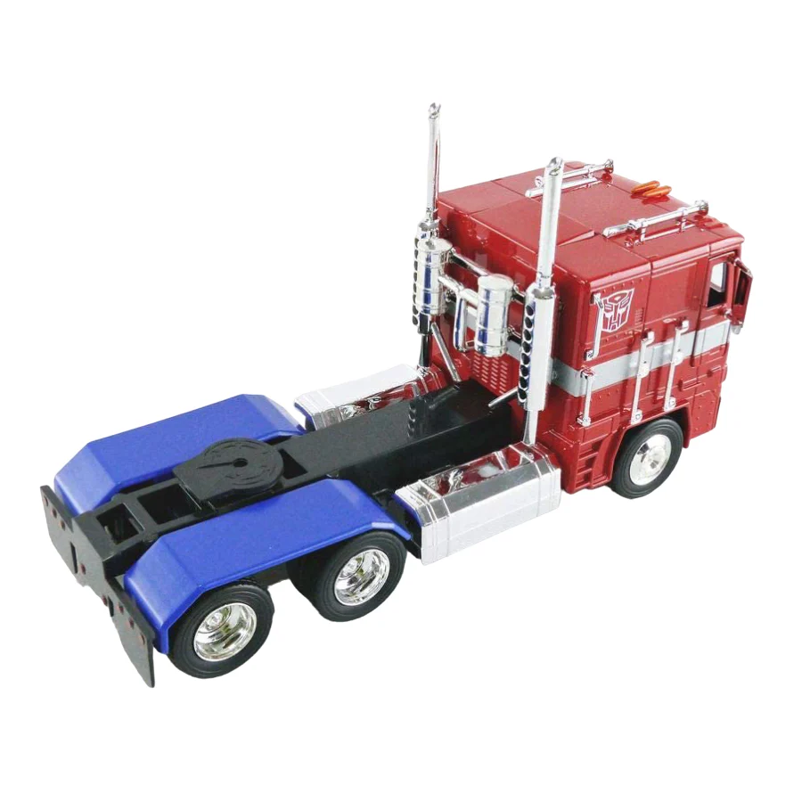 Jada Toys Transformers G1 Optimus Prime Truck with Robot Truck - Image 5