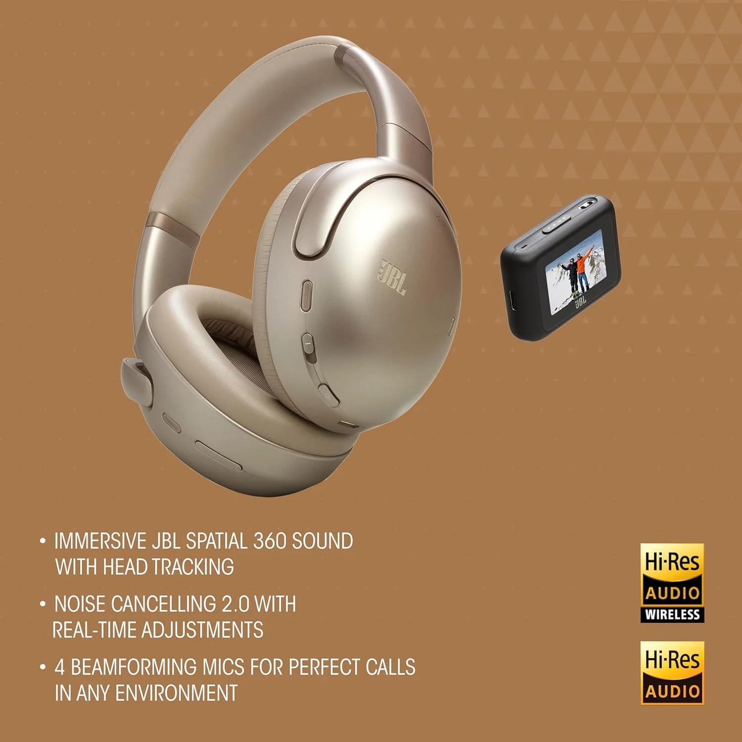 JBL Tour One M3 Smart Tx  Wireless Over Ear Noise Cancelling Headphones with Smart Transmitter - Image 9