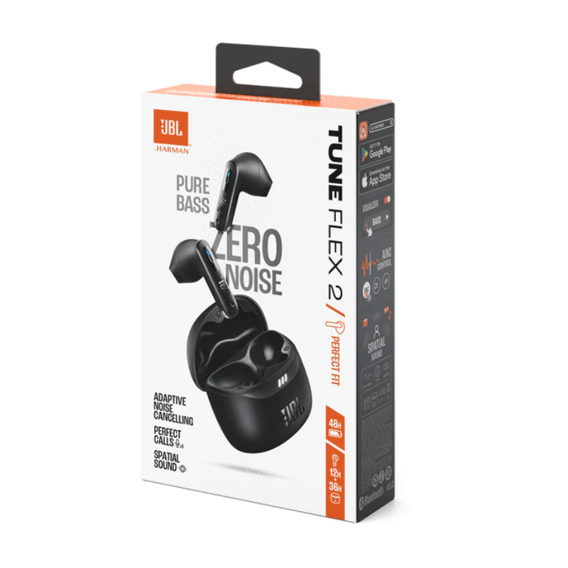 JBL Tune Flex 2 True Wireless In-the-Ear Earbuds - Black - Image 11