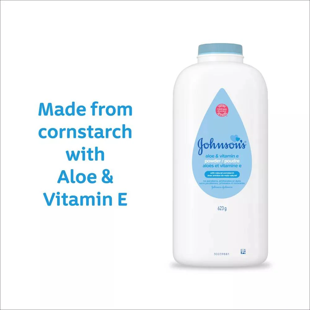 Johnson & Johnson 22 oz Cornstarch Baby Powder - Image 4