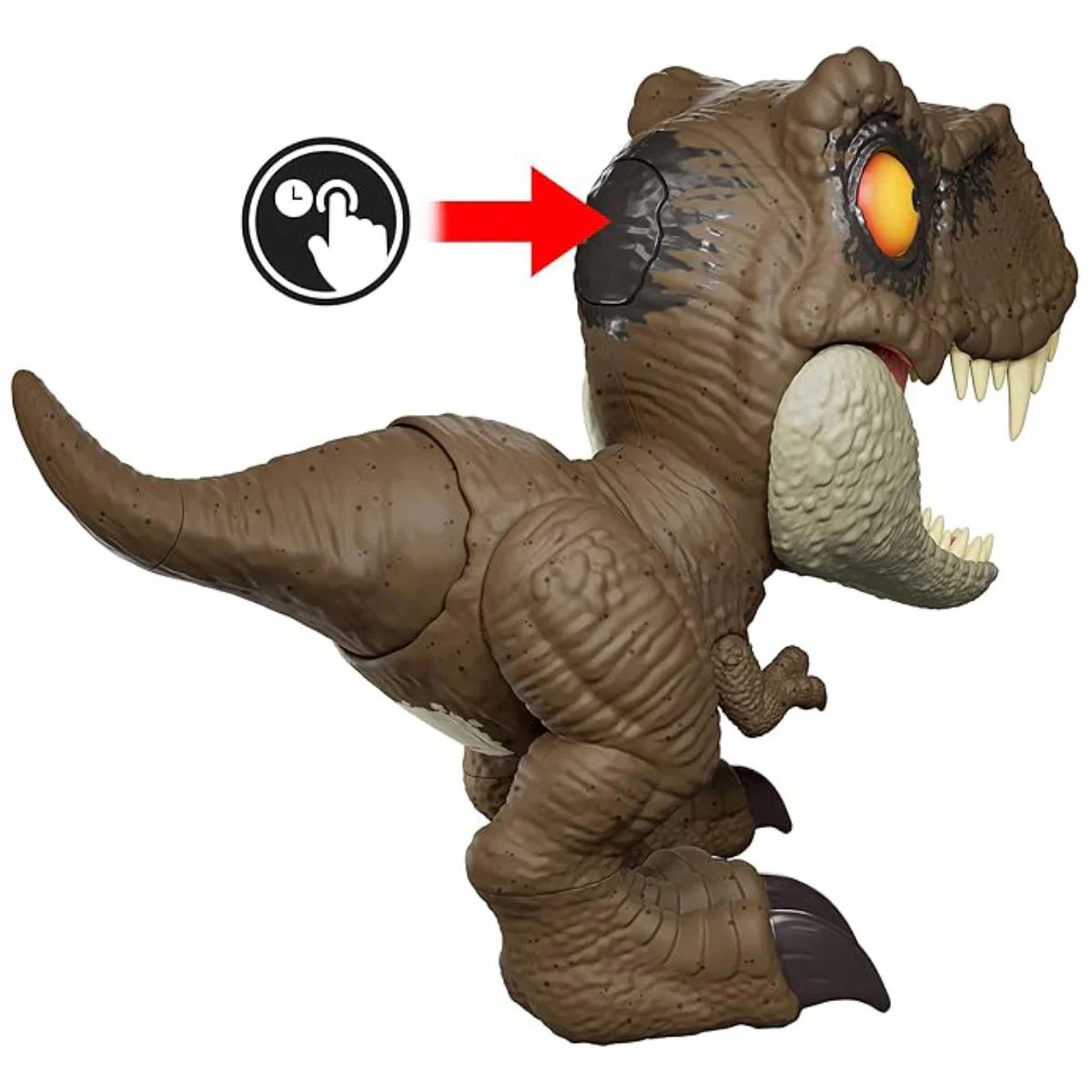 Jurassic World Roar Command Tyrannosaurus Rex Action Figure - Brown - Image 3
