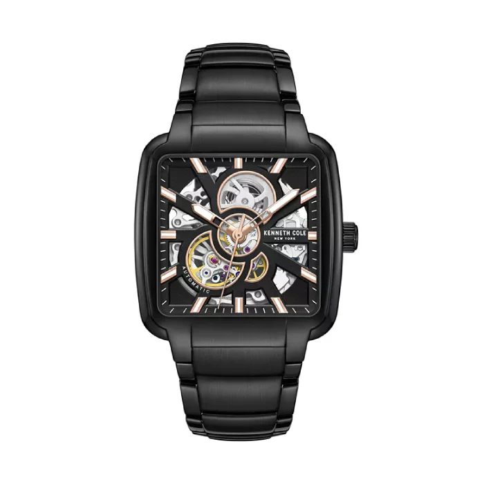 Kenneth Cole New York Automatic Men's 40mm Bracelet Watch - Black