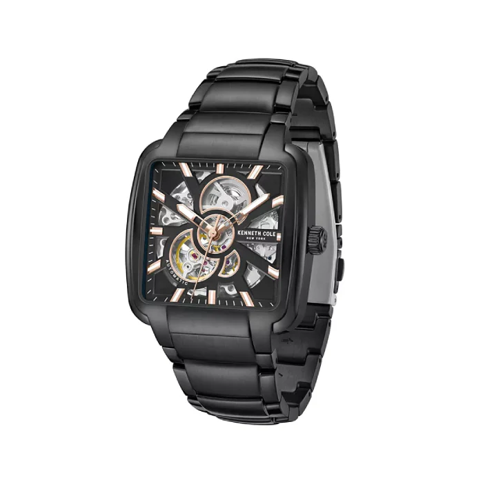 Kenneth Cole New York Automatic Men's 40mm Bracelet Watch - Black - Image 2