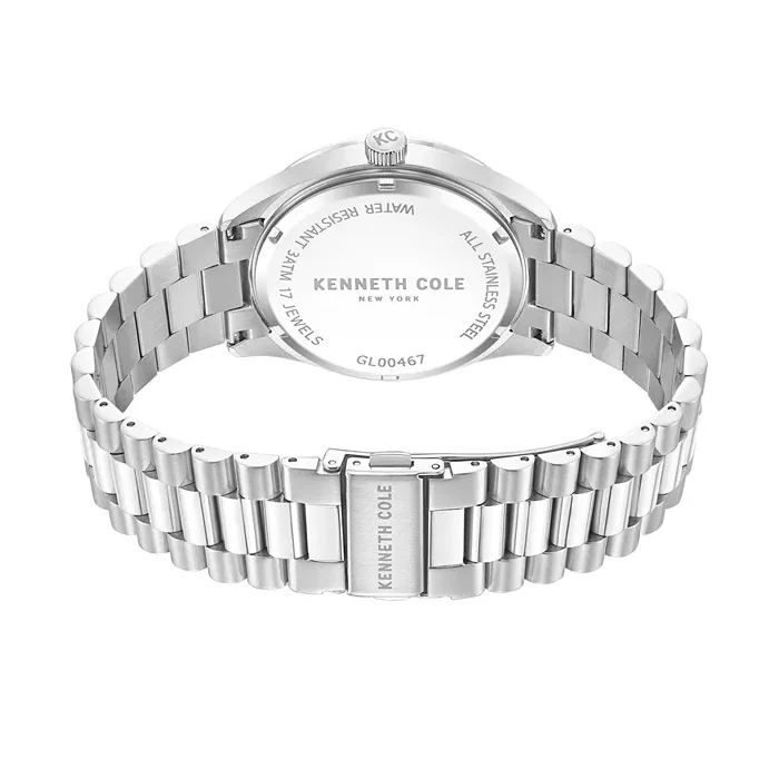 Kenneth Cole New York Mechanical Men's 42mm Bracelet Watch - Green Dial - Image 3