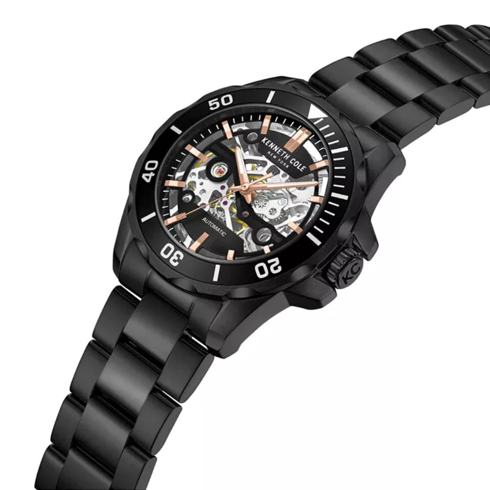 Kenneth Cole New York Men's 40mm Bracelet Watch - Black - Image 2