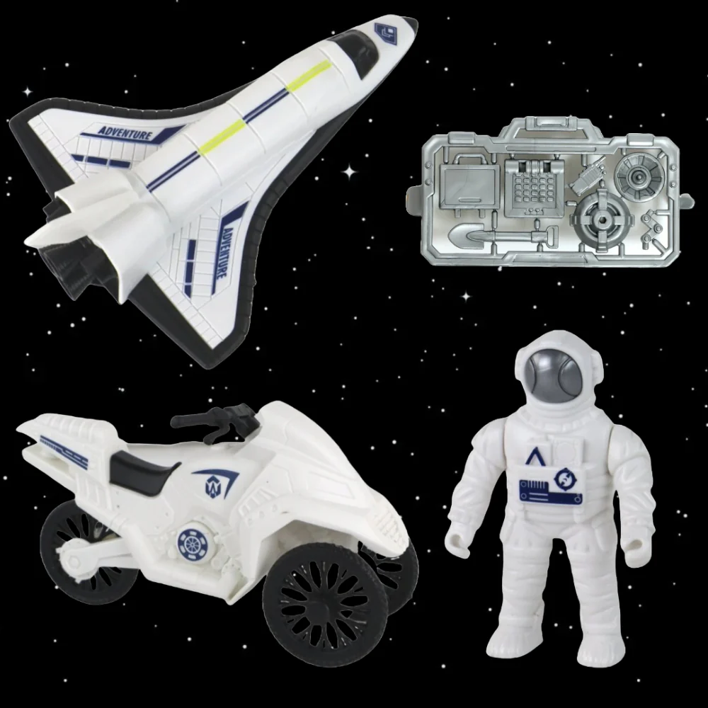 KNP Space Mission Rocket Cosmonaut Set (4-Pieces) - Image 6