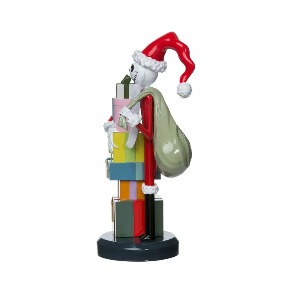 Kurt Adler 10" The Nightmare Before Christmas Jack Skellington Nutcracker - Red/White - Image 3