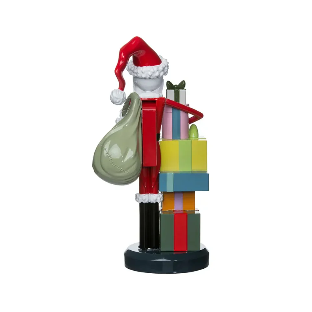 Kurt Adler 10" The Nightmare Before Christmas Jack Skellington Nutcracker - Red/White - Image 5
