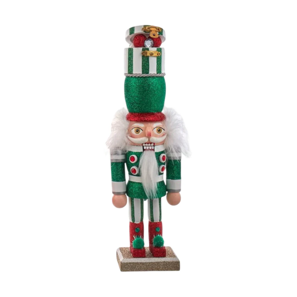 Kurt Adler 18" Hollywood Whimsical Hat Nutcracker - Assorted (1 Piece) - Image 3