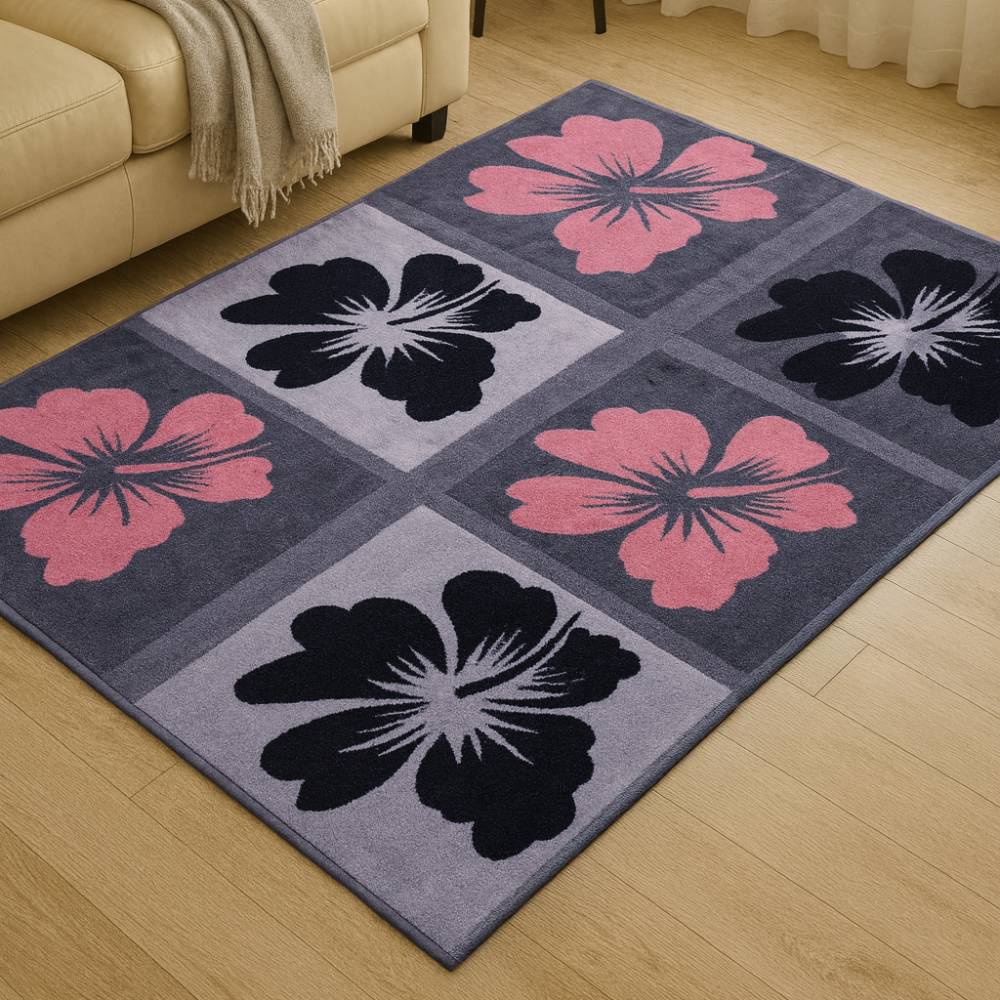 L.A Rugs 3'3" x 4'10" Supreme Hula Rectangular Area Rug - Image 2