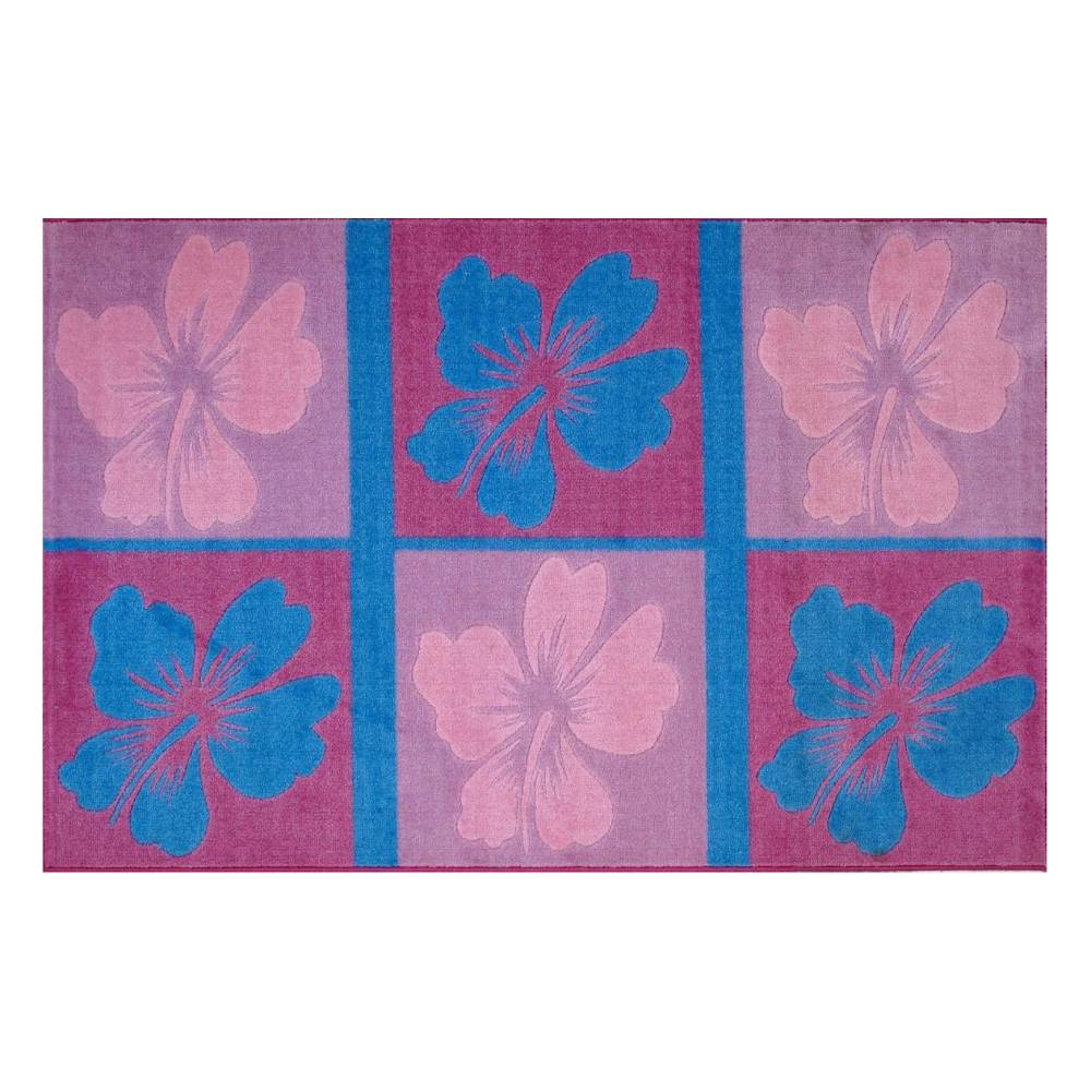 L.A Rugs 3'3" x 4'10" Supreme Hula Rectangular Area Rug - Image 3