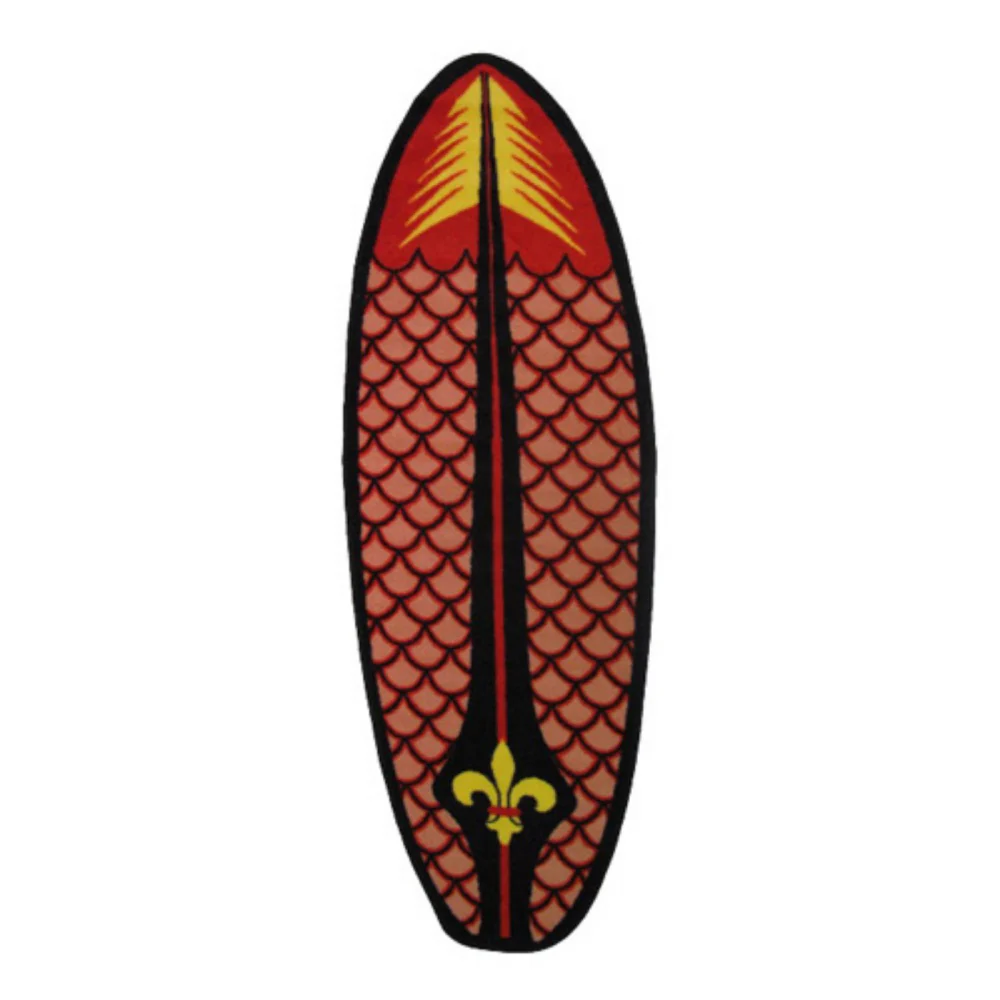 L.A Rugs Newport Surf Rectangular Area Rug - Image 2