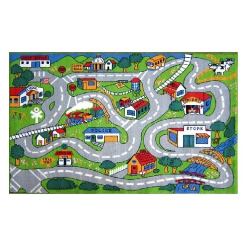 L.A Rugs Fun Time Country Rectangular Area Rug - Image 7