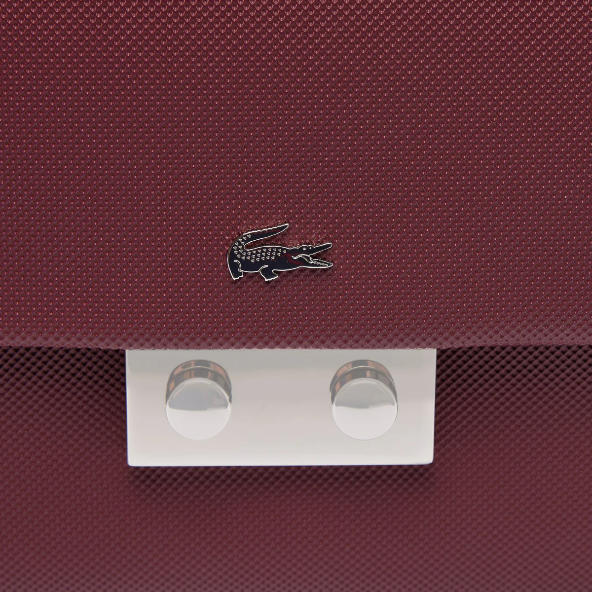 Lacoste Flap Close Crossbody Shoulder Bag - Expresso - Image 4