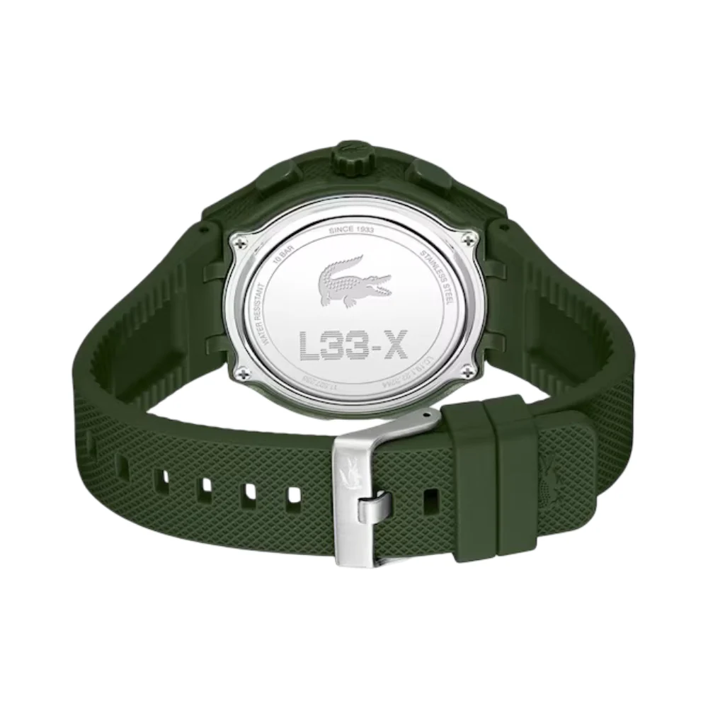 Lacoste LC33 Men's 45mm Ana-Digi Strap Watch - Image 9
