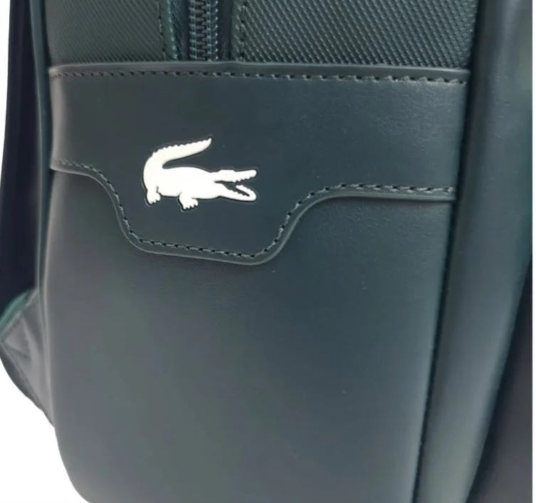 Lacoste Men's Ultimum Logo Petit Piqué Backpack - Green - Image 6