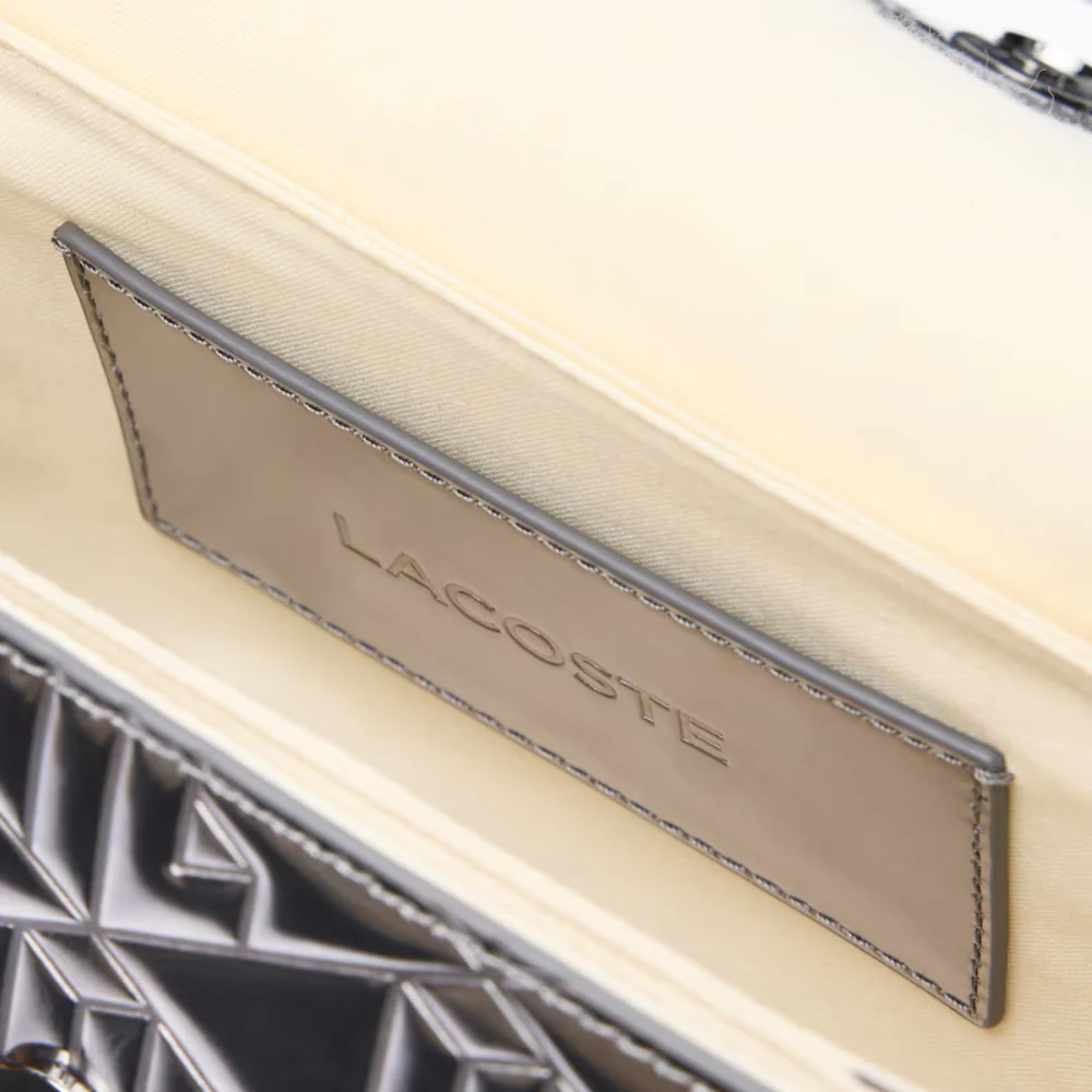 Lacoste Metallic Shoulder Bag - Image 4