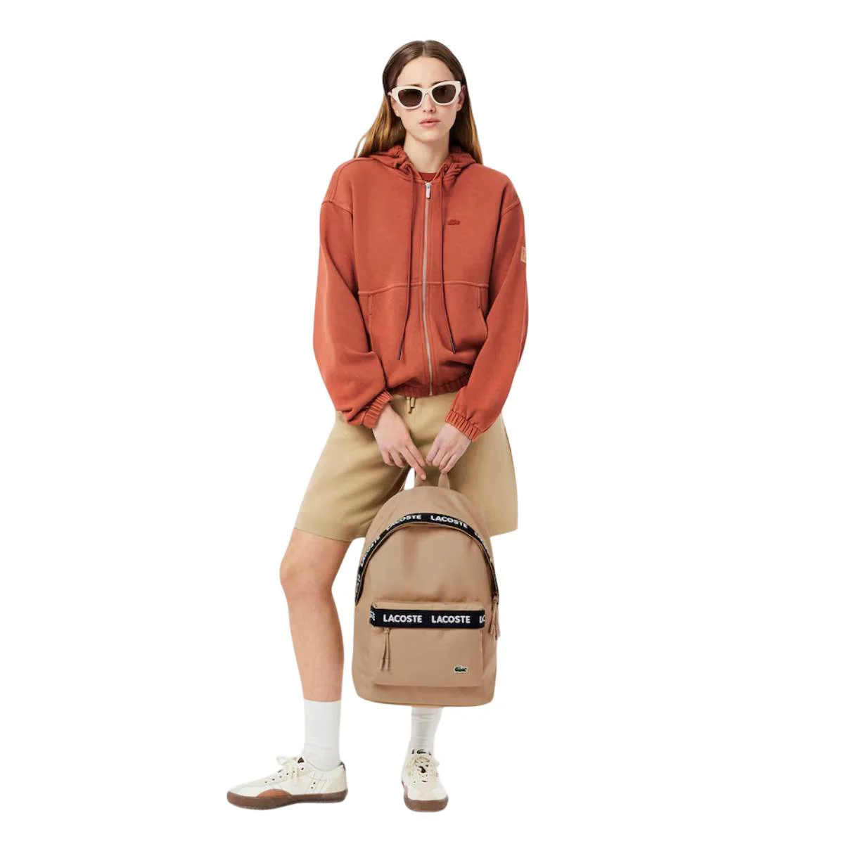 Lacoste Unisex Neocroc Zippered Backpack - Image 4