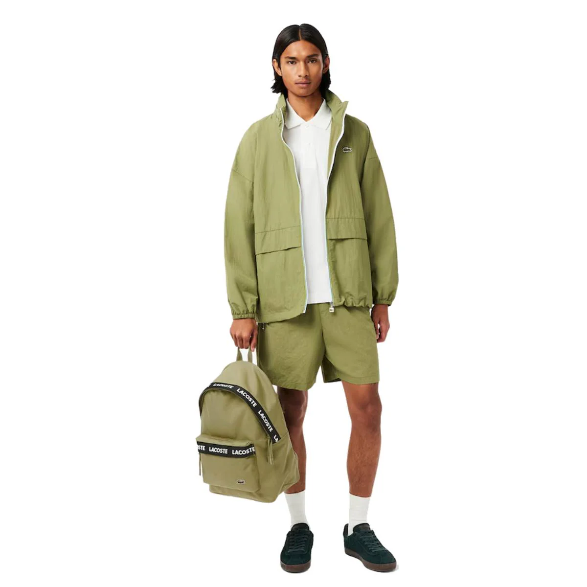 Lacoste Unisex Neocroc Zippered Backpack - Image 9