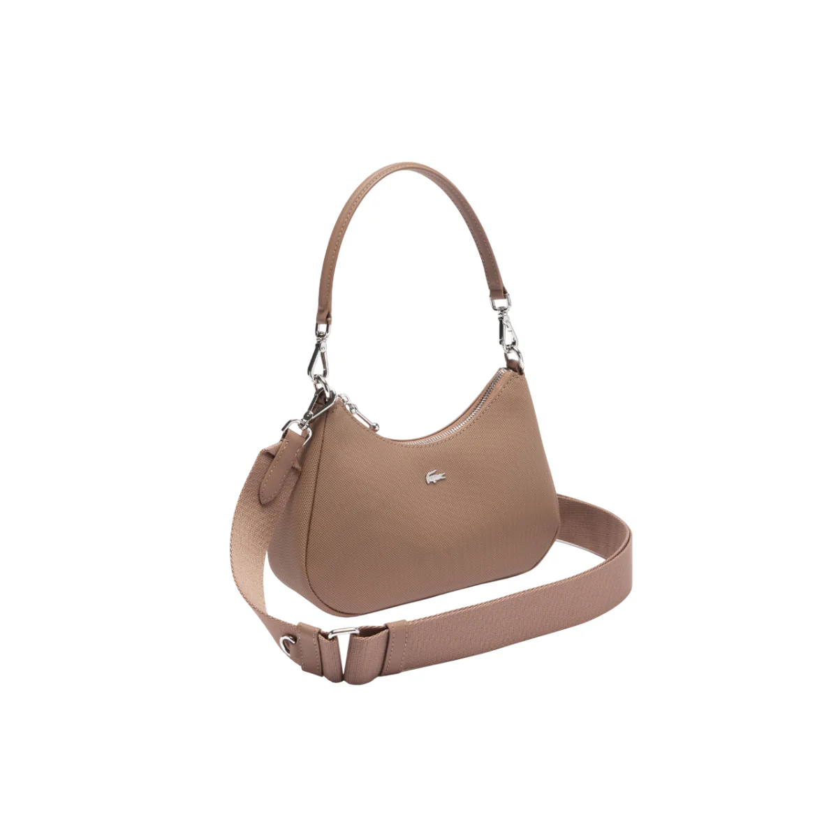 LACOSTE Women's Daily City Shoulder Bag - Taupe - Image 2