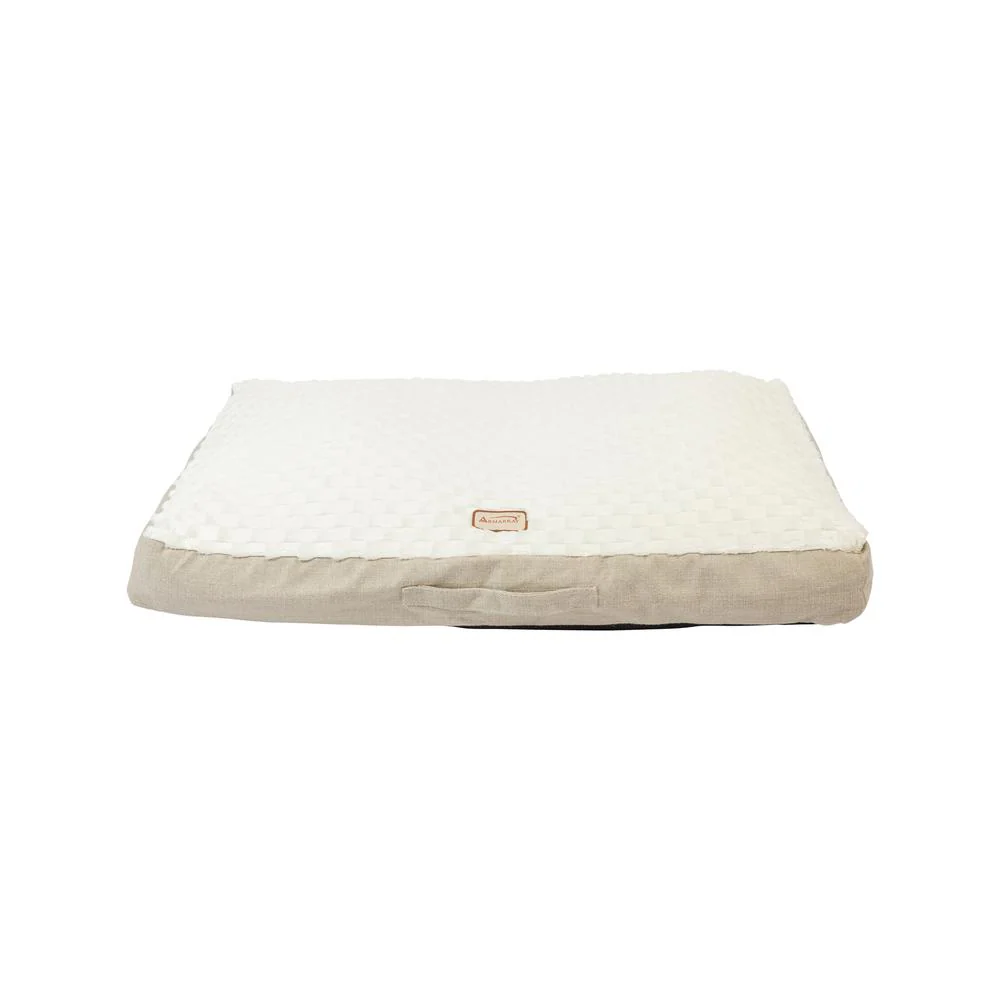Large With Handle, Dog Crate Mat With Poly Fill Cushion & Removable Cover - Image 8