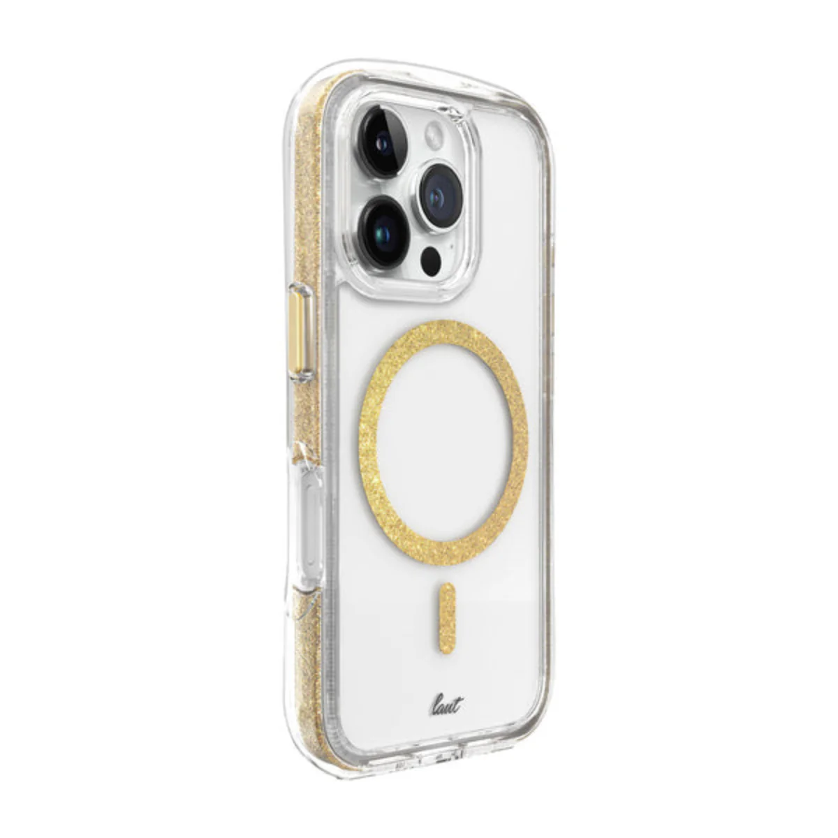 Laut Aero Protect Case for Apple iPhone 16 Pro Max - Sparkle Gold - Image 2