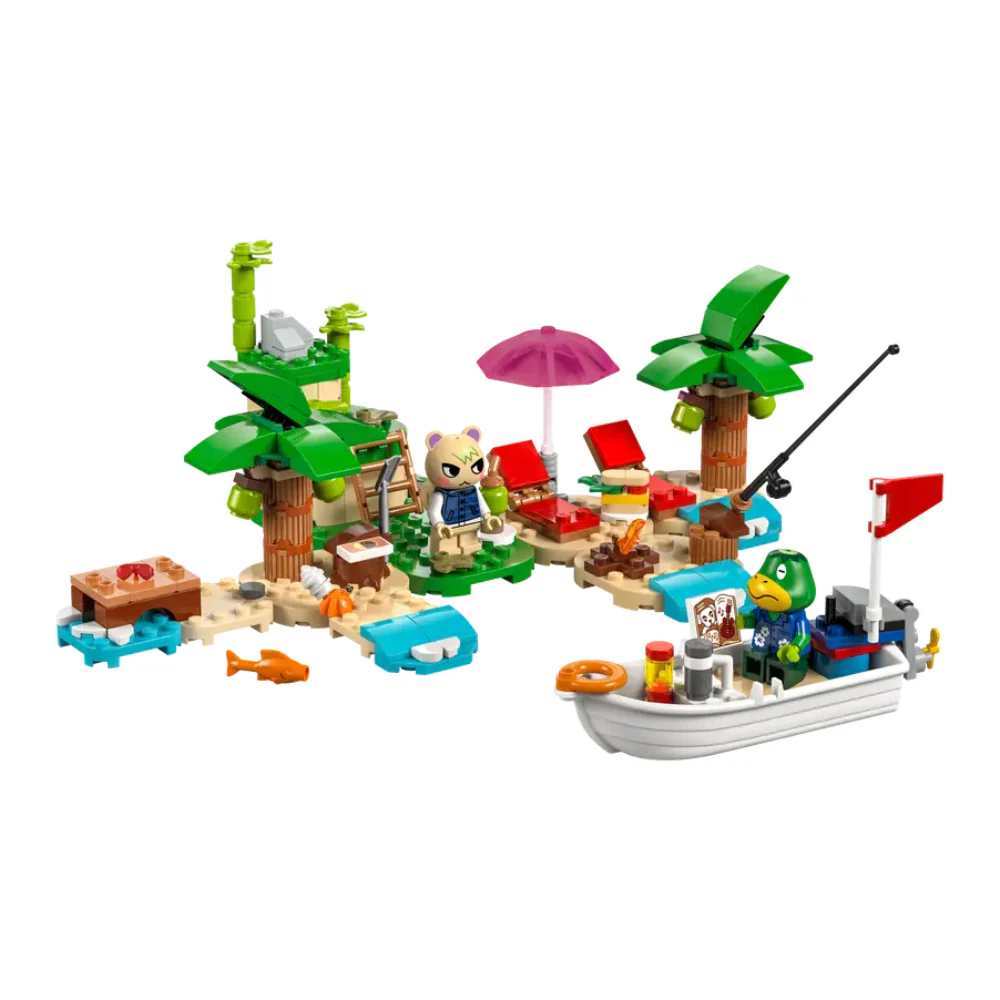 LEGO Animal Crossing Kapp'n's Island Boat Tour Building Toy Set (233-Pieces)
