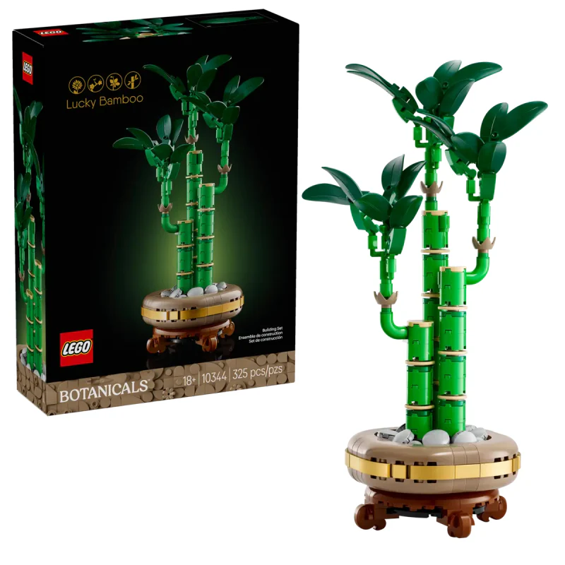 LEGO Botanicals Lucky Bamboo Building Toy (325-Pieces) - Image 4