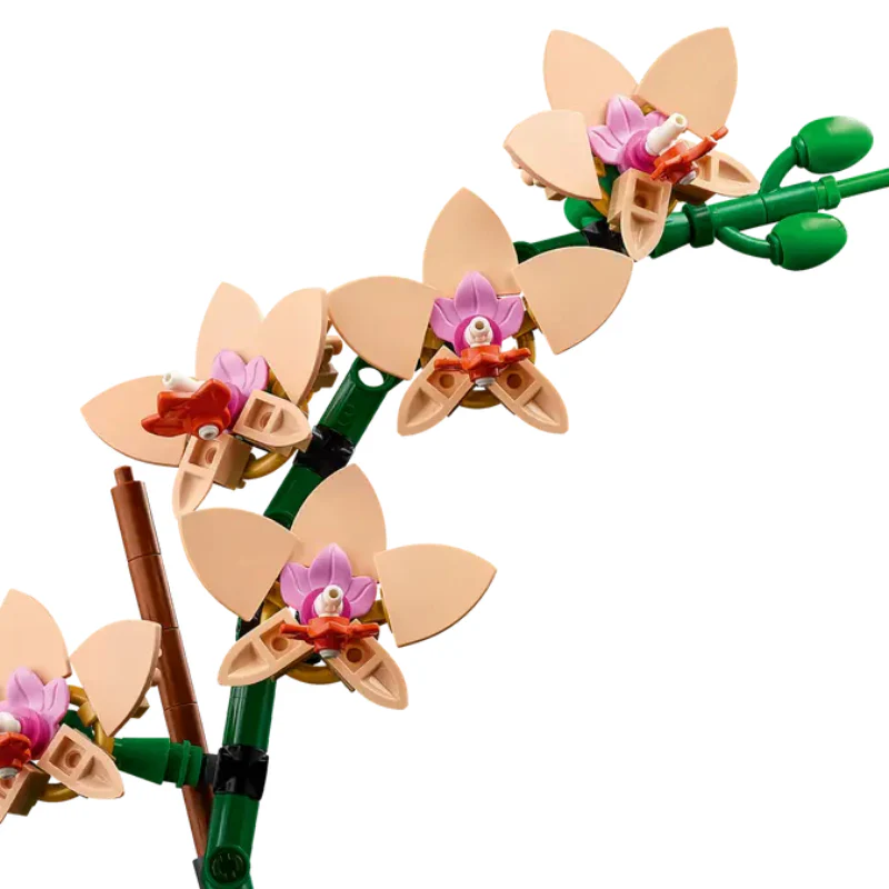 LEGO Botanicals Mini Orchid Building Toy Set (274-Piece) - Image 3