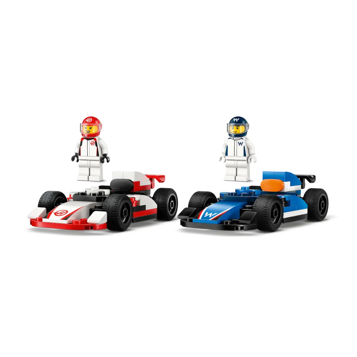 LEGO City Formula 1 Williams Racing & Haas F1 Race Cars Building Toy Set (92-Pieces) - Image 2