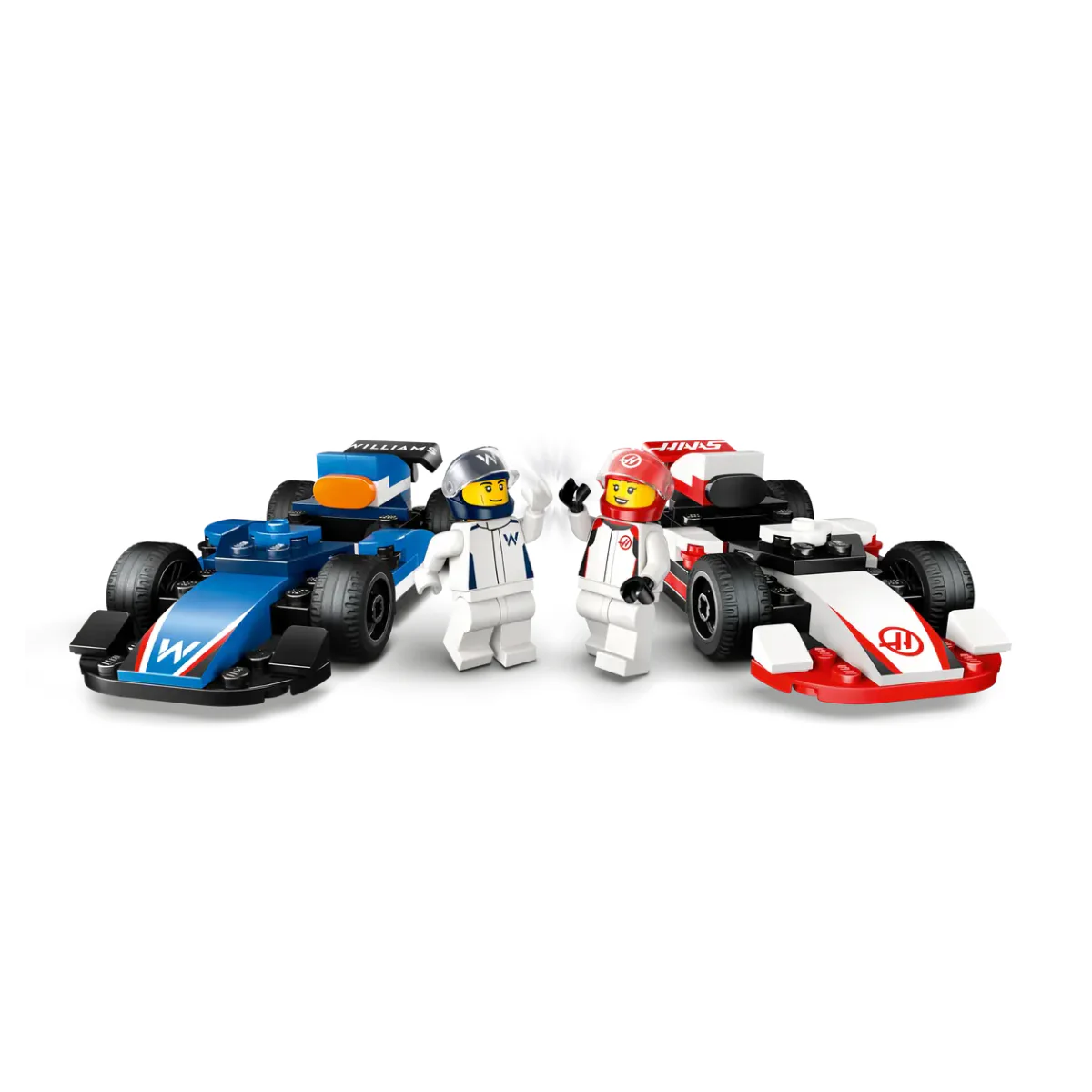 LEGO City Formula 1 Williams Racing & Haas F1 Race Cars Building Toy Set (92-Pieces) - Image 3