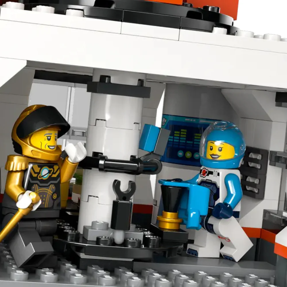 LEGO City Space Base and Rocket Launchpad Building Toy Set (1422-Pieces) - Image 4