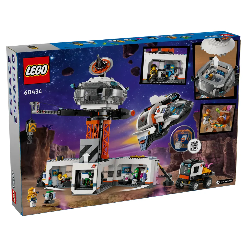 LEGO City Space Base and Rocket Launchpad Building Toy Set (1422-Pieces) - Image 7
